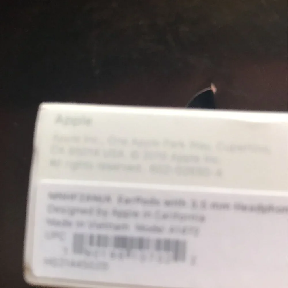 Original Apple EarPods Headphone Plug